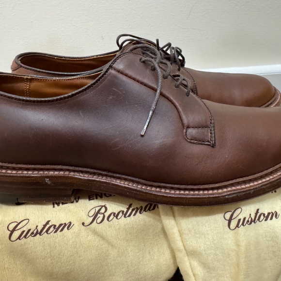 Alden 95080 Plain Toe Blucher (Brown Chromexcel) - Picture 4 of 7